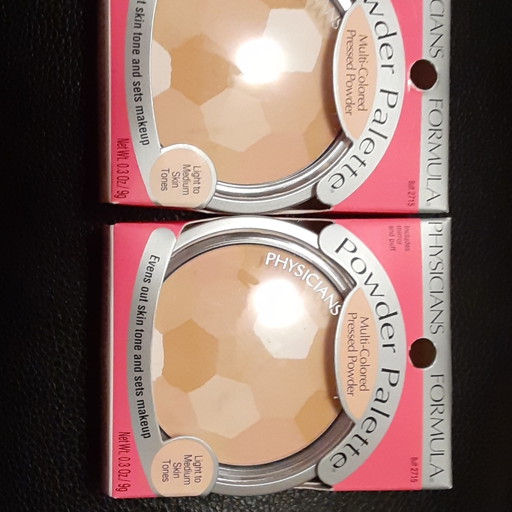 Lot of two Physicians formula pressed powder